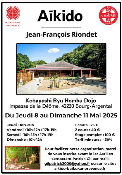 affiche stage mai 2025