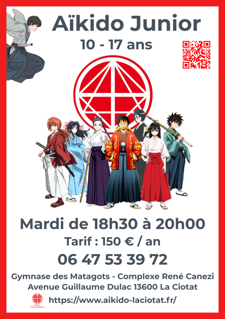 Flyer aikido junior